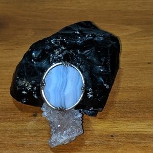 Lucky Brand Lavender Faceted Ring